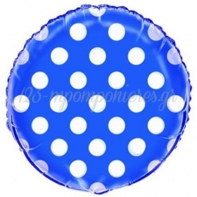 Μπαλονι Foil 45Cm Μπλε Πουα – ΚΩΔ.:206278-Bb