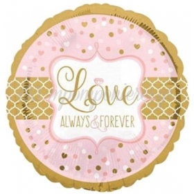 Μπαλονι Foil 45Cm «Love Alaways And Forever» - ΚΩΔ.:533571-Bb