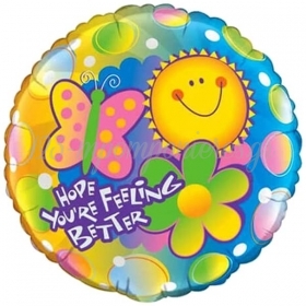 Μπαλονι Foil 45Cm «Hope You'Re Feeling Better» – ΚΩΔ.:72927-Bb