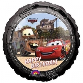 Μπαλονι Foil 45Cm Αυτοκινητα Disney «Happy Birthday»– ΚΩΔ:12964-Bb