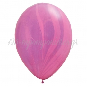 Τυπωμενα Μπαλονια Latex Rainbow Ροζ-Μωβ 12" (30Cm) – ΚΩΔ.:13512002-Bb