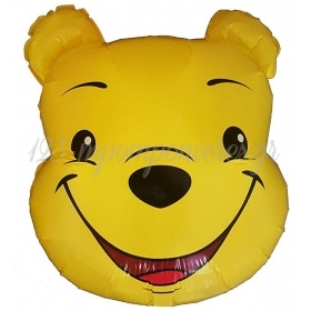 Μπαλονι Foil 55Cm Super Shape Winnie The Pooh Φατσα -ΚΩΔ.:206148-Bb