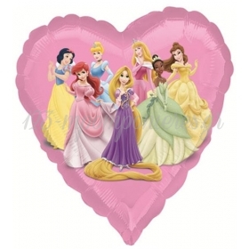 Μπαλονι Foil 45Cm Καρδια Πριγκιπισσες Disney Street – ΚΩΔ.:22947-Bb