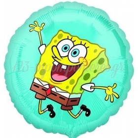 Μπαλονι Foil 45Cm Spongebob Squarepants Γαλαζιο Street -ΚΩΔ.:22951-Bb