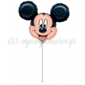 Μπαλονι Foil 36Cm Mini Shape Mickey Mouse Κεφαλι – ΚΩΔ.:22957-Bb