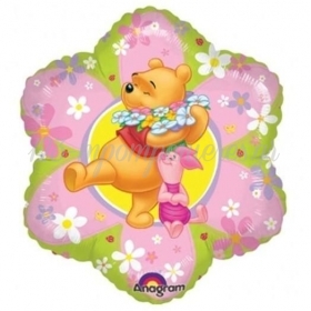 Μπαλονι Foil 45Cm Junior Shape Winnie The Pooh Λουλουδι -ΚΩΔ.:507767-Bb
