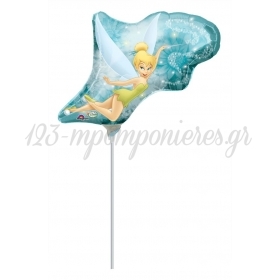Μπαλονι Foil 23Cm Mini Shape Tinkerbell Disney Μπλε - ΚΩΔ.:517854-Bb