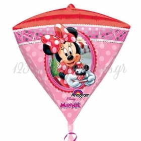 Μπαλονι Foil 38X43Cm Διαμαντι Minnie Mouse Disney – ΚΩΔ.:528456-Bb