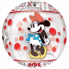 Μπαλονι Foil 45Cm Minnie Mouse Διαφανο Orbz – ΚΩΔ.:534590-Bb