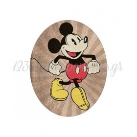 Ξυλινο Διακοσμητικο Mickey Mouse Vintage  - ΚΩΔ:D16001-18-Bb