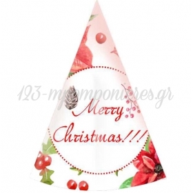 Καπελακι Παρτυ Merry Christmas - ΚΩΔ:P259111-14-Bb