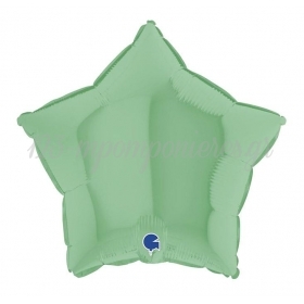 Μπαλονι Foil 18"(46Cm) Αστερι Ματ Πρασινο– ΚΩΔ.:192M01Gr-Bb