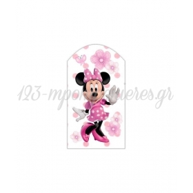 Ξυλινο Διακοσμητικο Καδρακι Minnie Mouse Για Πασχαλινη Λαμπαδα - ΚΩΔ:D16001-33-Bb