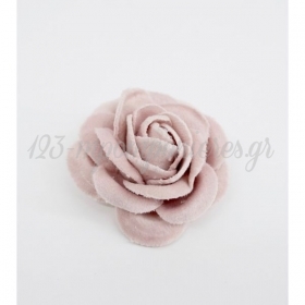 Λουλουδι Βελουδινο Ροζ 5 Εκατ. - ΚΩΔ:L15R-Rn