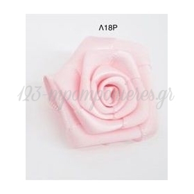Λουλουδι Σατεν Ροζ 4 Εκατ. - ΚΩΔ:L18R-Rn