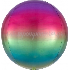 Μπαλονι Foil 16"(40Cm) Ορβζ Ombre Ουρανιο Τοξο – ΚΩΔ.:539850-Bb