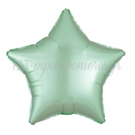 Μπαλονι Foil 18"(46Cm) Αστερι Σατεν Μεντα Πρασινο – ΚΩΔ.:539915-Bb
