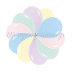 Μπαλονια 5΄΄ (12,7Cm) Latex Σε Διαφορα Παστελ Ματ Χρωματα – ΚΩΔ.:13505600-Bb