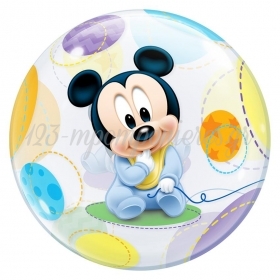 Μπαλονι Foil 22"(56Cm) Μωρο Mickey Mouse Bubble – ΚΩΔ.:16432-Bb