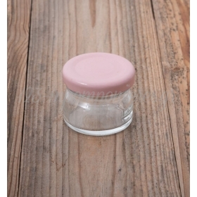 Βαζακια Γυαλινα Κλασικα Με Ροζ Καπακι 30Ml - ΚΩΔ:Std28-Pink