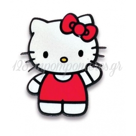 Ξυλινο Διακοσμητικο Hello Kitty Με Τρυπα 4Χ5Cm - ΚΩΔ:M2850-Ad