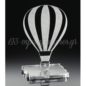 Plexiglass Αεροστατο Με Βαση - ΚΩΔ:M4485-Ad