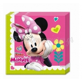 Χαρτοπετσετες Minnie Mouse Happy Helpers - ΚΩΔ:87864-Bb