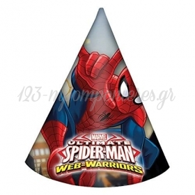 Καπελα Παρτυ Spiderman - ΚΩΔ:85166-Bb
