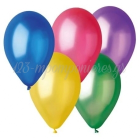 Μπαλονι Λατεξ 12"(30Cm) Διαφορα Χρωματα Περλε - ΚΩΔ:302738-Bb