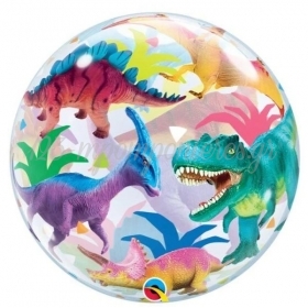 Μπαλονι Foil 22"(56Cm) Bubble Δεινοσαυροι - ΚΩΔ:13088-Bb