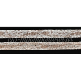 Κορδελα Λινατσα Με Δαντελα 2.5Cmx10Μ - ΚΩΔ:M8268-25-Ad