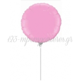 Μπαλονι Foil 10"(25Cm) Mini Shape Ροζ Περλε - ΚΩΔ:206222-Bb