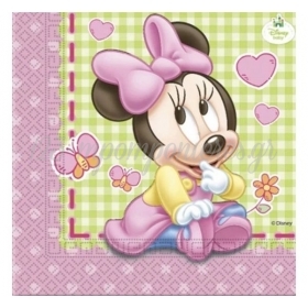 Χαρτοπετσετες 2Ply Baby Minnie Mouse - ΚΩΔ:84352-Bb