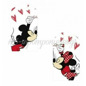 Ξυλινο Διακοσμητικο Mickey & Minnie Ζευγαρι 10Εκατ. - ΚΩΔ:D16001-118-Bb