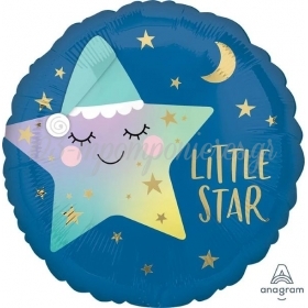 Μπαλονι Foil 18"(45Cm) Αστερακι Sleepy Little Star - ΚΩΔ:541668-Bb
