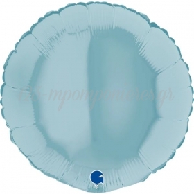 Μπαλονι Foil 18''(45Cm) Pastel Μπλε Στρογγυλο - ΚΩΔ:18121Pb-Bb