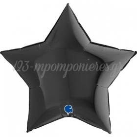 Μπαλονι Foil 36''(91Cm) Μαυρο Αστερι - ΚΩΔ:36204-Bb