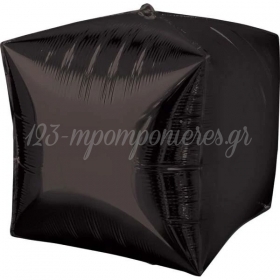 Μπαλονι Foil 15''(38Cm) Μαυρος Κυβος - ΚΩΔ:528391-Bb