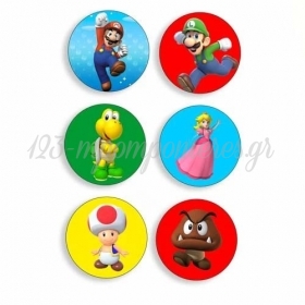 Σετ Κονκαρδες Super Mario - ΚΩΔ:P25964-52-Bb