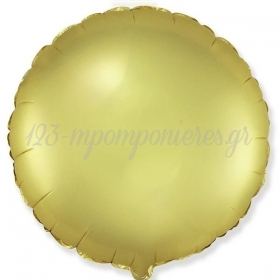 Μπαλονι Foil 18"(45Cm) Χρυσο Σατεν Στρογγυλο - ΚΩΔ:401500Sp-Bb