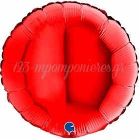 Μπαλονι Foil 18"(45Cm) Στρογγυλο Κοκκινο - ΚΩΔ:18108R-Bb