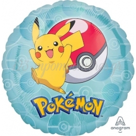 Μπαλονι Foil 18"(45Cm) Pokemon - ΚΩΔ:536332-Bb