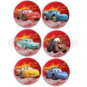 Ξυλινες Κονκαρδες Cars Disney 5Cm - ΚΩΔ:P25964-69-Bb