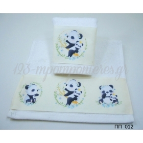 Πετσετα "Panda" - ΚΩΔ:Petseta-Pp012-Al