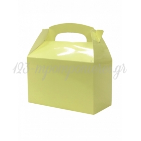 Κουτι Party Box Σε Παστελ Κιτρινο Χρωμα - ΚΩΔ:20-19353-Jp