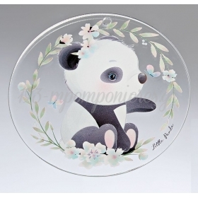 Plexiglass Διακοσμητικό με Panda 5cm - ΚΩΔ:M10475-AD