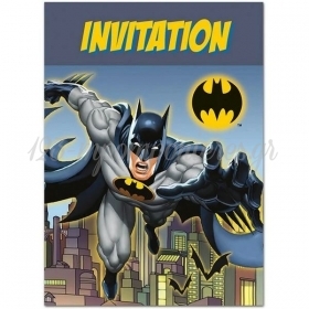 Προσκλήσεις Πάρτυ Batman - ΚΩΔ:49914-BB