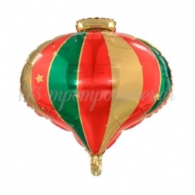 Μπαλόνι Foil 51X49cm Χριστουγεννιάτικο Στολίδι - ΚΩΔ:FB116-BB