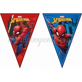 Τριγωνικά Σημαιάκια Spiderman - Team Up 230cm - ΚΩΔ:89450-BB