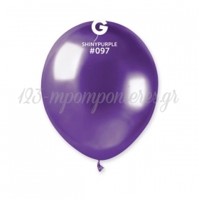 Μπαλόνι Latex 5"(13cm) Shiny Μοβ - ΚΩΔ:13605097-BB